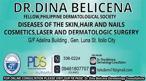 derma clinic iloilo|Dr. Dina Belicena Dermatology Consultations .